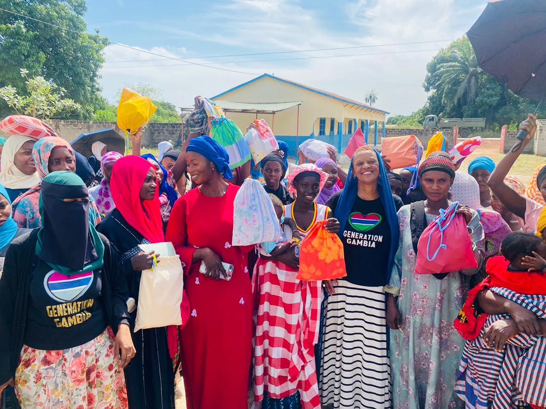 Faraba Well Women Project Distribution Day, Nov 2025